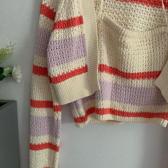 American eagle knitted tube top and tank set - Picture 4 of 6